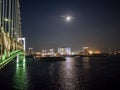 Odaiba View From Rainbow Bridge, Tokyo, Japan, South Route